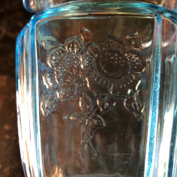 Vintage Mayfair Roses Blue Pitcher - Picture 5 of 11